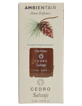 Aceite hidro Ambientair Home Perfumes de aroma cedro