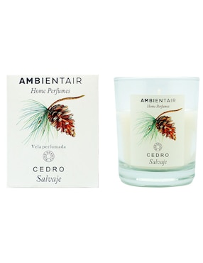 Vela aromática Ambientair Home Perfumes aroma cedro