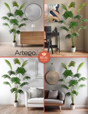 Palmera artificial Artego con maceta