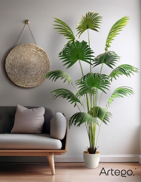 Palmera artificial Artego con maceta