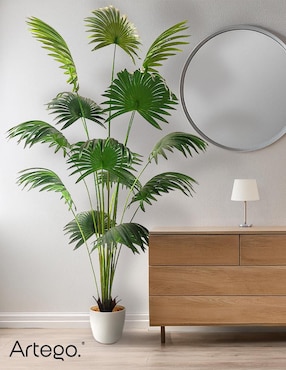 Palmera artificial Artego con maceta