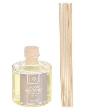 Difusor vara Haus aroma Wood and Tonka