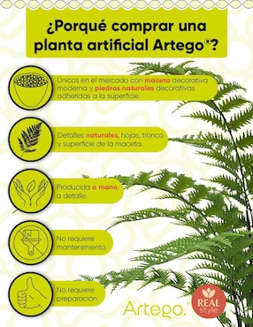 Helecho artificial Artego