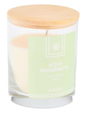 Vela aromática Haus aroma aqua bergamota