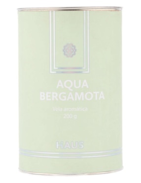 Vela aromática Haus aroma aqua bergamota