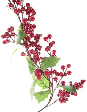 Guirnalda de berries Bluebell & Co. con hojas 182 cm