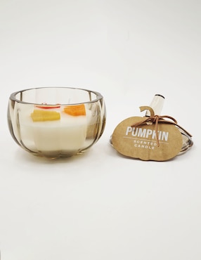 Vela con tapa de Halloween Haus aroma calabaza