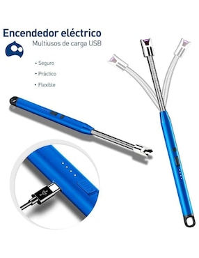Set encendedor eléctrico portátil Bluelander