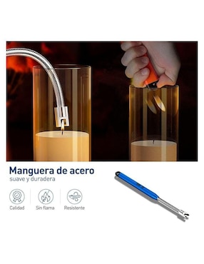 Set encendedor eléctrico portátil Bluelander