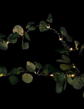 Guirnalda de luces de eucalipto Running 270 cm