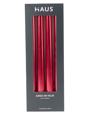 Kit de vela fiesta Haus Box Xmas 4 piezas