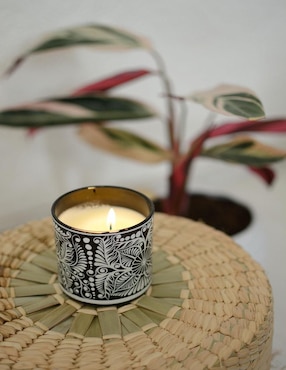 Vela aromática Mexskeletons aroma lavanda