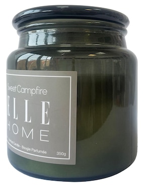Vela con tapa Elle Bombón 2 piezas aroma malvavisco
