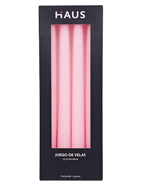 Set vela Haus 4 piezas