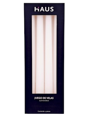 Set vela Haus 4 piezas