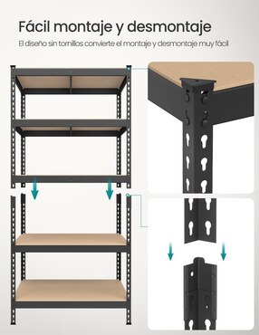 Archivero de MDF Songmics Home Cozory