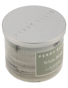 Vela aromática Perry Ellis White Birch aroma fresco