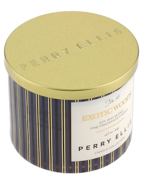 Vela aromática Perry Ellis Exotic Woods aroma amaderado