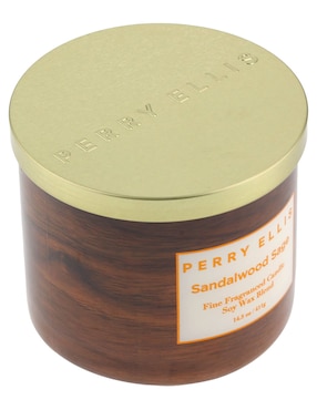 Vela aromática Perry Ellis Sandalwood Sage aroma sándalo
