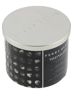 Vela con tapa Perry Ellis Midnight aroma floral frutal