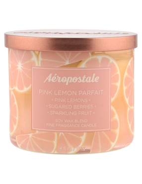 Vela aromática Aéropostale Pink Lemon Parfait aroma limón