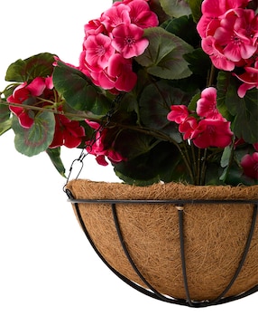 Planta colgante geranio artificial Haus