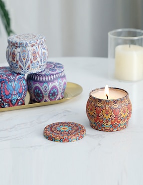 Set de velas aromáticas Bluebell & Co. 8 piezas