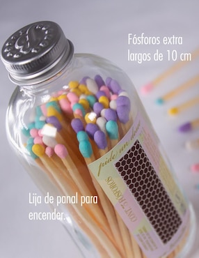 Fósforos para velas Glitter Zen - Borealba