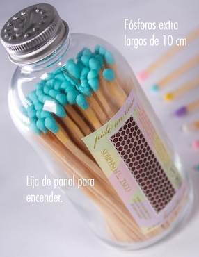 Fósforos para velas Glitter Zen - Borealba