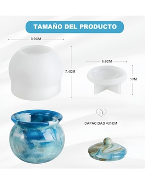 Molde silicón multiusos Xtellar XTLLAR6365