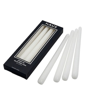 Set vela Haus 4 piezas aroma vainilla
