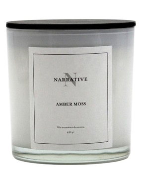 Vela jar N Narrative aroma amber moss