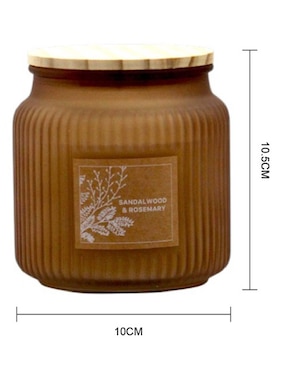Vela aromática Haus aroma sandalwood rose