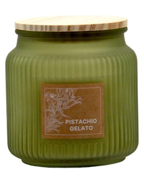 Vela con tapa Haus aroma Pistacho Gelato