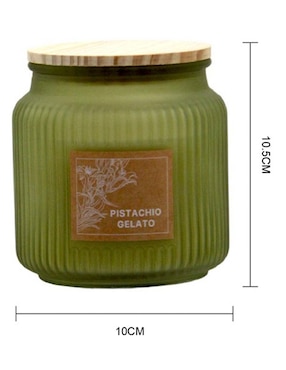 Vela con tapa Haus aroma Pistacho Gelato
