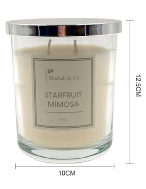 Vela aromática Bluebell & Co. aroma cítrico