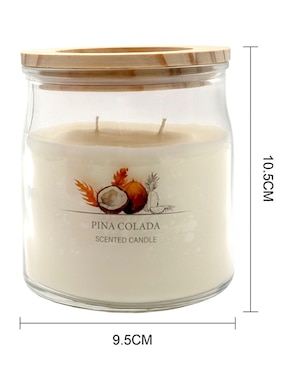 Vela aromática Bluebell & Co. aroma coco