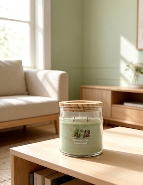 Vela jar Bluebell & Co. aroma cedro