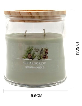 Vela jar Bluebell & Co. aroma cedro