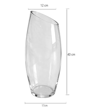 Florero Haus de vidrio