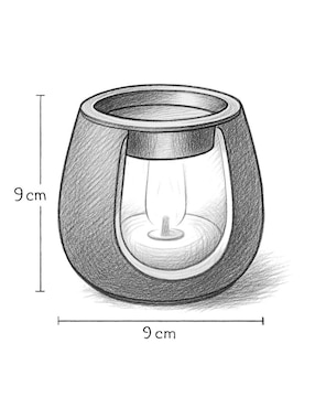 Difusor de vela Lemich