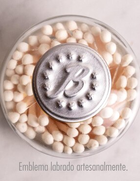 Kit de vela aromática Glitter Zen bundles 3 piezas aroma caramelo