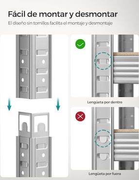 Archivero de Songmics Home Cozory