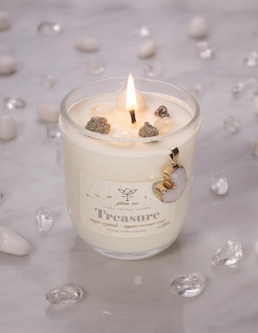 Kit de vela Glitter Zen Mystic Bundles 3 piezas aroma floral