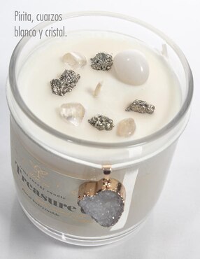 Kit de vela Glitter Zen Mystic Bundles 3 piezas aroma floral