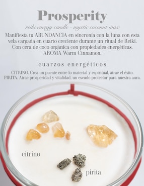 Kit de vela Glitter Zen Mystic Bundles 3 piezas aroma canela