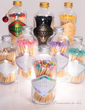 Kit de vela Glitter Zen Mystic Bundles 3 piezas aroma miel