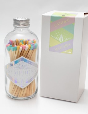Kit de vela Glitter Zen Mystic Bundles 3 piezas aroma vainilla