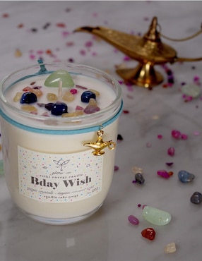 Kit de vela Glitter Zen Mystic Bundles 3 piezas aroma vainilla