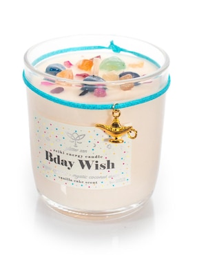 Kit de vela Glitter Zen Mystic Bundles 3 piezas aroma vainilla